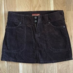 Corduroy skirt